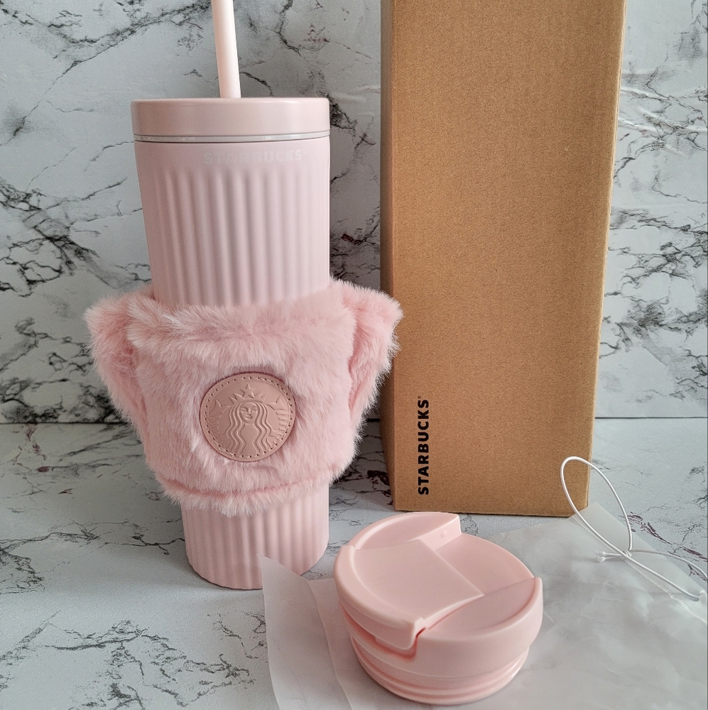 Starbucks China Stainless Matte Pink Stainless Steel hot & cold tumbler